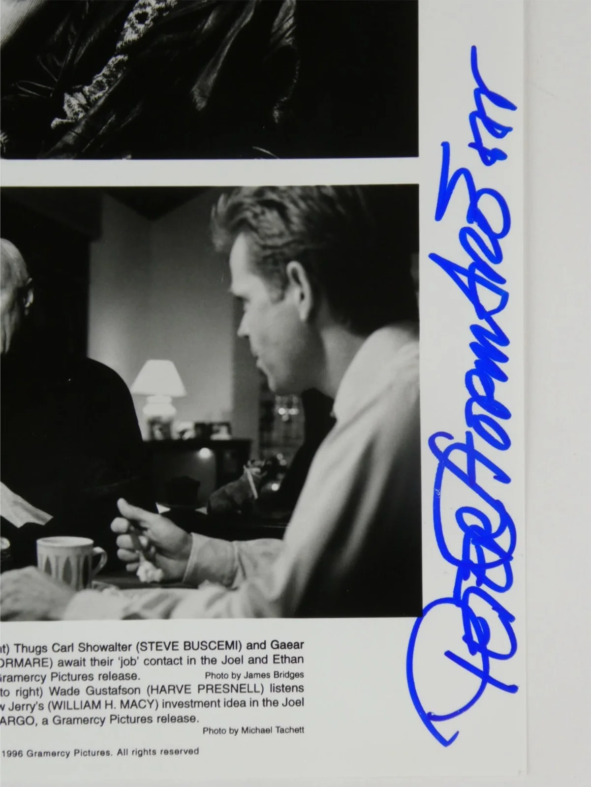 Steve Buscemi — Steve Buscemi Peter Stormare Signed 8x10 Promo Photo Fargo Autographed JSA COA, изображение 3