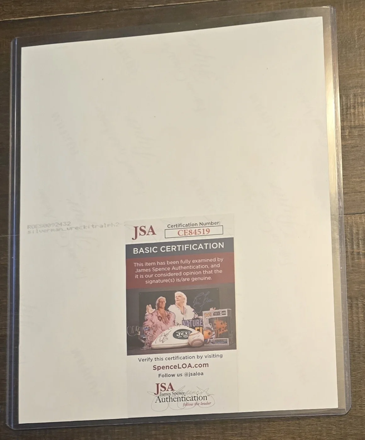 Sarah Silverman — Sarah Silverman signed Wreck It Ralph 8x10 picture. Comes with JSA..., image 3