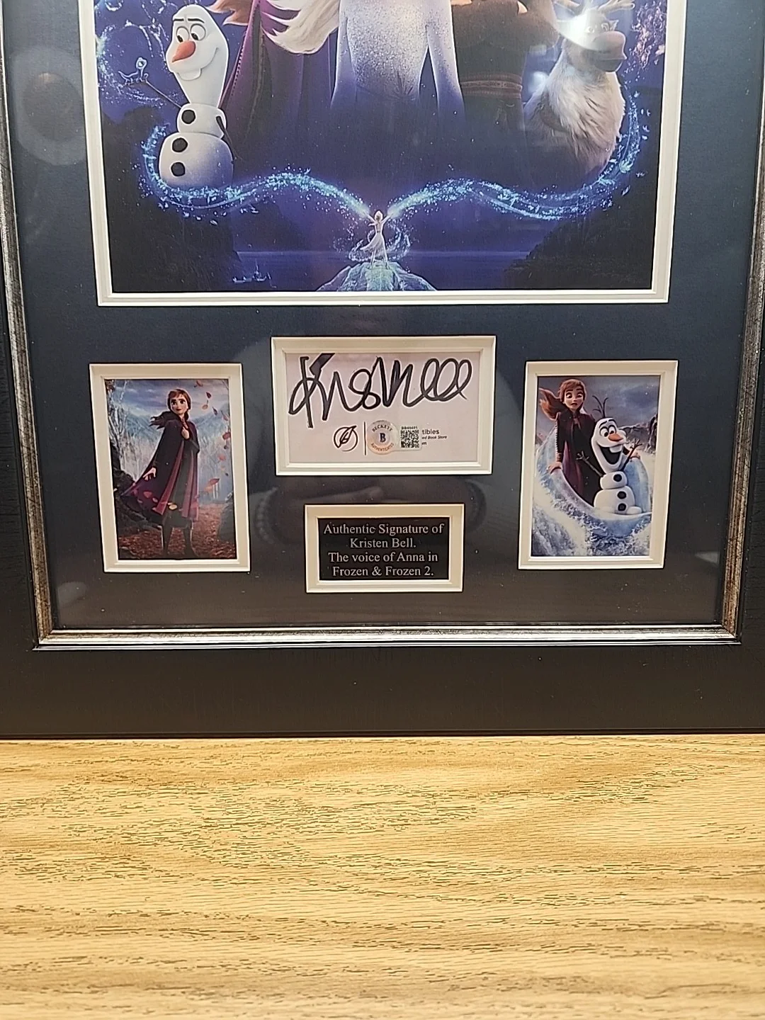 Kristen Bell — Authenticated Kristen Bell Signature Disney's Frozen & Frozen 2 Framed Photo, изображение 5