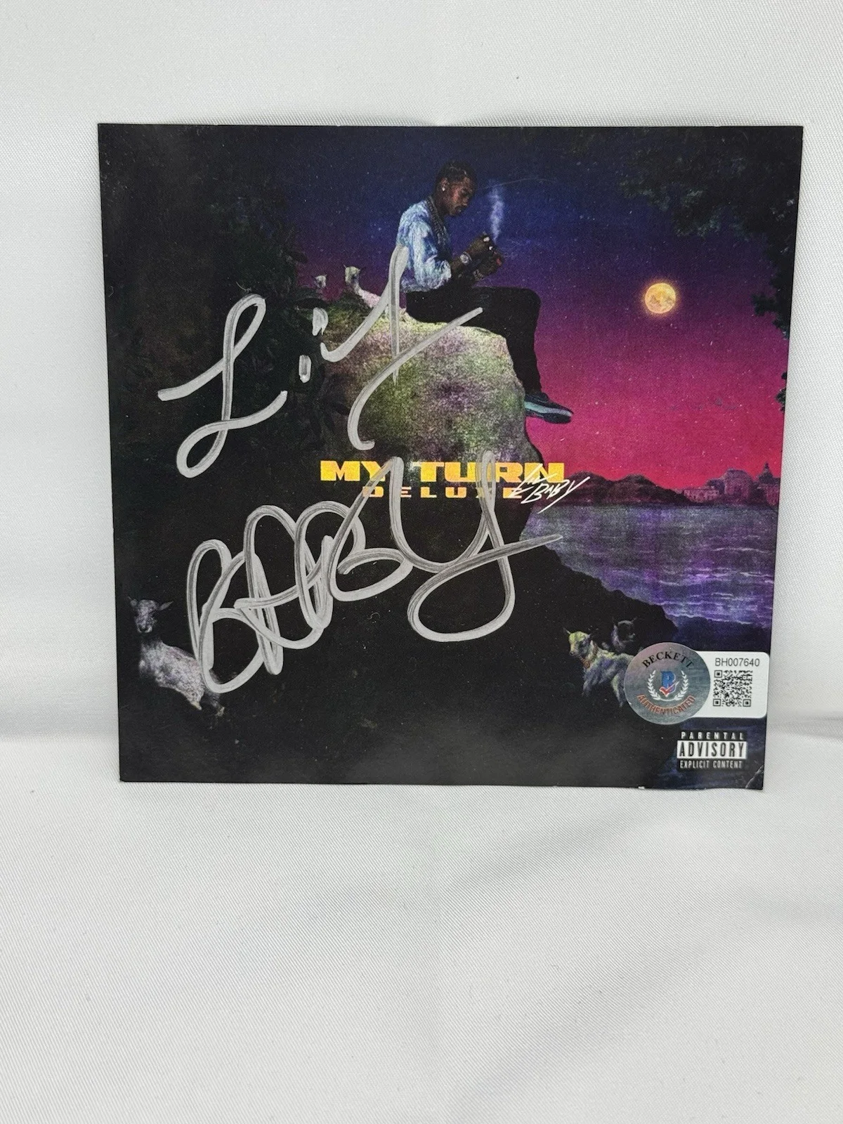 Lil Baby Autograph Signed My Turn Deluxe CD Framed Low Down Sum 2 Prove COA, image 2