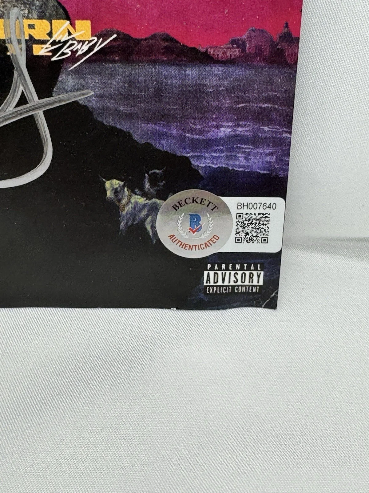 Lil Baby Autograph Signed My Turn Deluxe CD Framed Low Down Sum 2 Prove COA, image 3