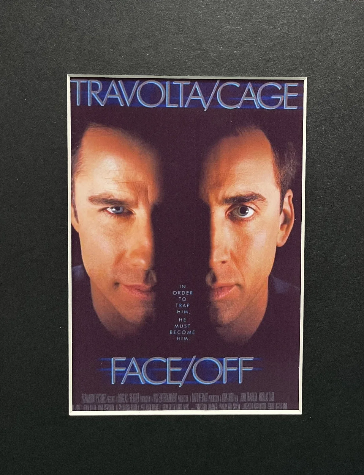 Face Off 35mm Film Cell Mounted Display, image 3