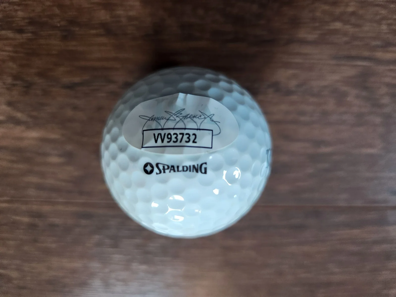 Bryant Gumbel — Bryant Gumbel Autographed Top Flite Golf CBS Sports News JSA COA, изображение 2