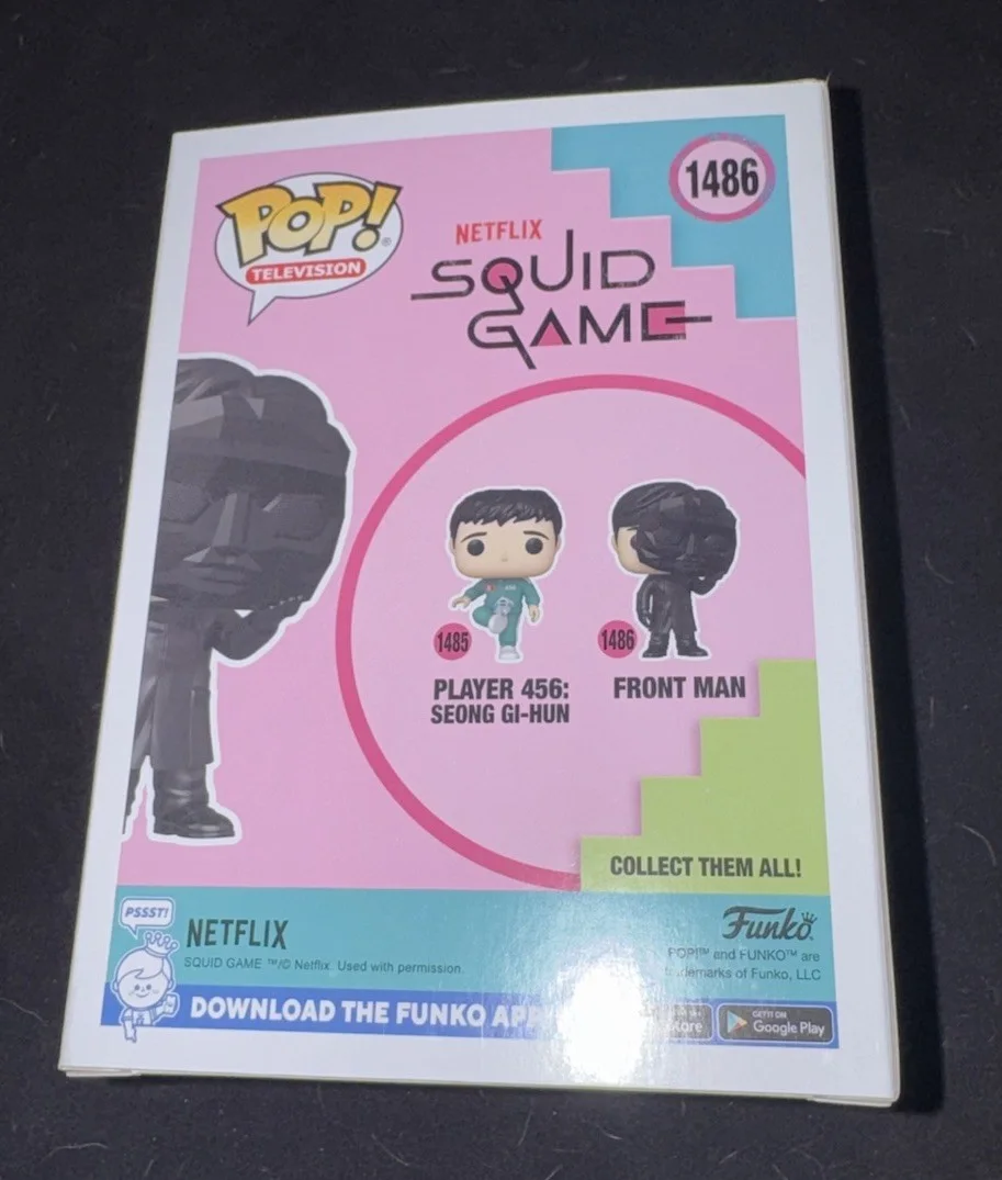 Lee Byung-Hun — Lee Byung-Hun signed Front Man funko 1486 Squid Games poster photo BAS Beckett, изображение 3