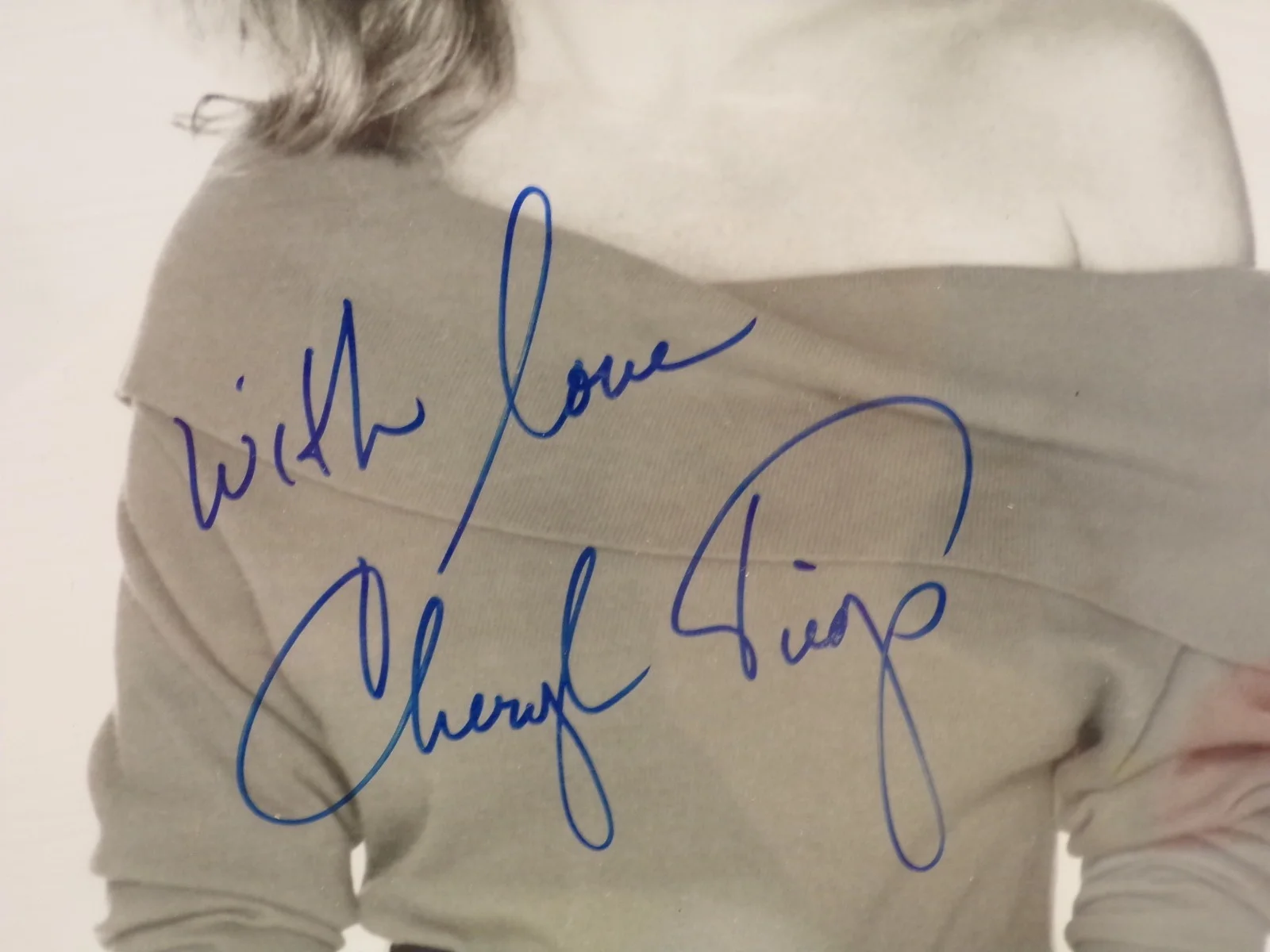 Cheryl Tiegs — Cheryl Tiegs Actress AUTOGRAPHED 8x10" Photo on Plaque w/ COA 121825WT2-G, изображение 2