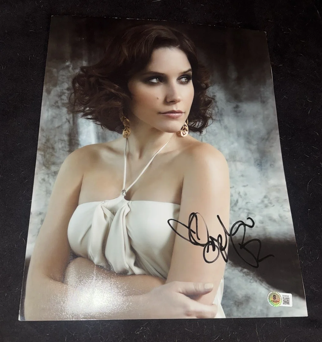 Sophia Bush — Sophia Bush signed 11x14 photo poster sexy hot One Tree Hill BAS Brooke Davis