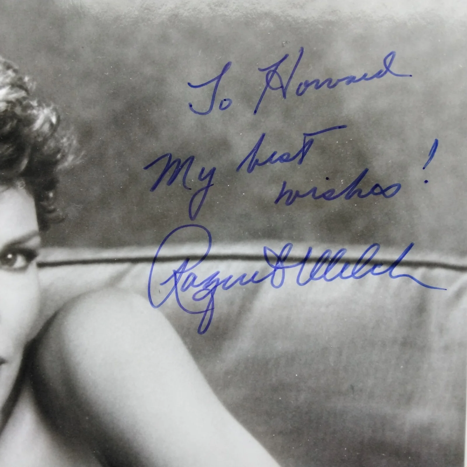 Raquel Welch Signed Photo Movie TV Actress One Million BC Bay City Bombers Sexy, изображение 5