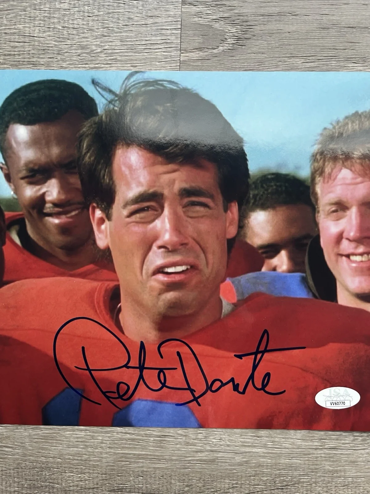 Peter Dante — Peter Dante Signed Waterboy 8x10 Photo JSA COA Gee Grenouille, изображение 4