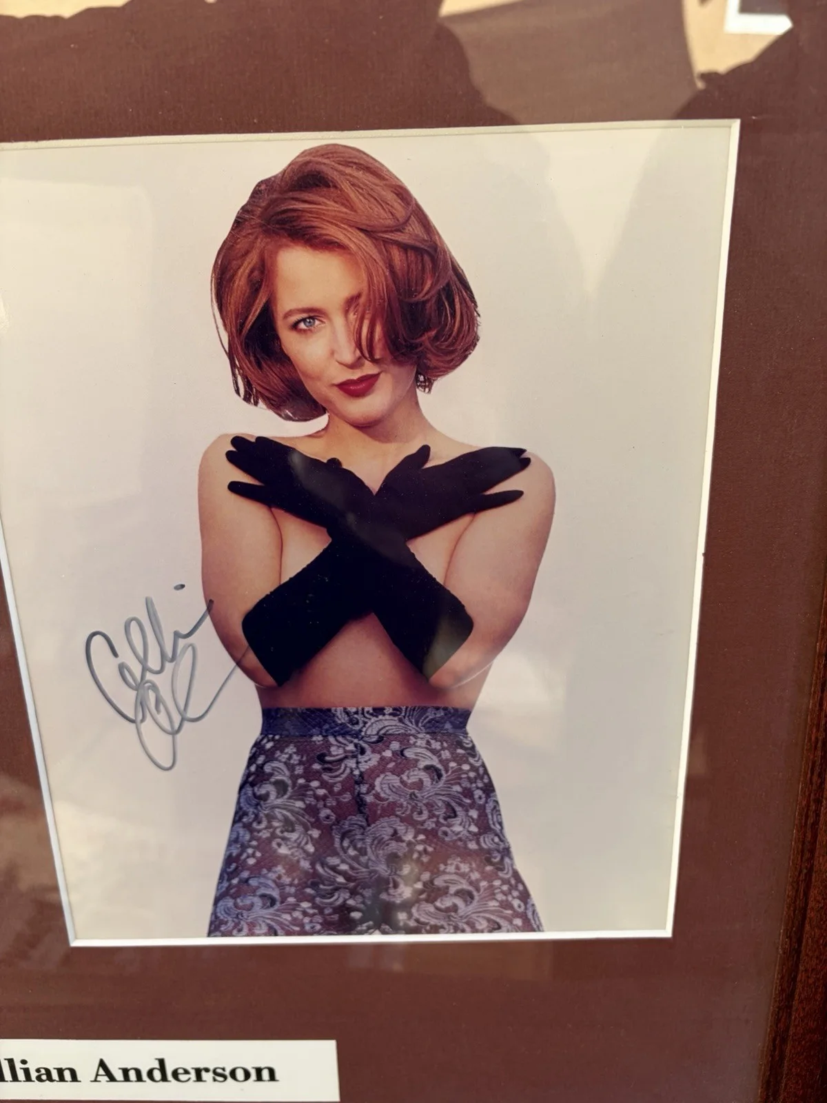Gillian Anderson autographed 8x10Picture signed Photo Pic includesCOA, image 3