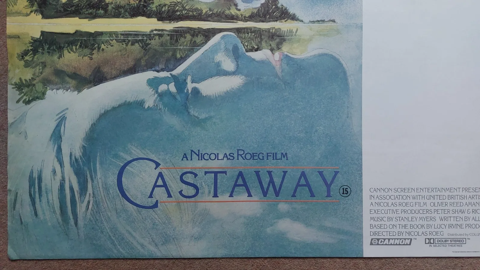 Castaway Original UK Quad Poster, image 3