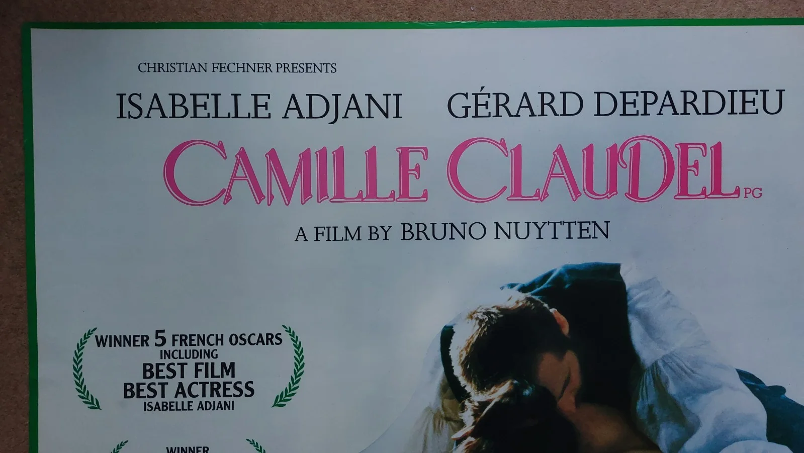 Camille Claudel Original UK Quad Poster, image 2