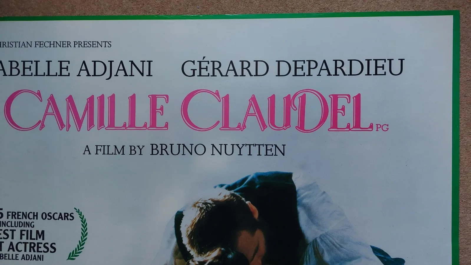 Camille Claudel Original UK Quad Poster, image 5