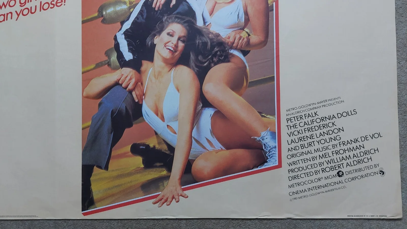 The Californian Dolls Original UK Quad Poster, image 4
