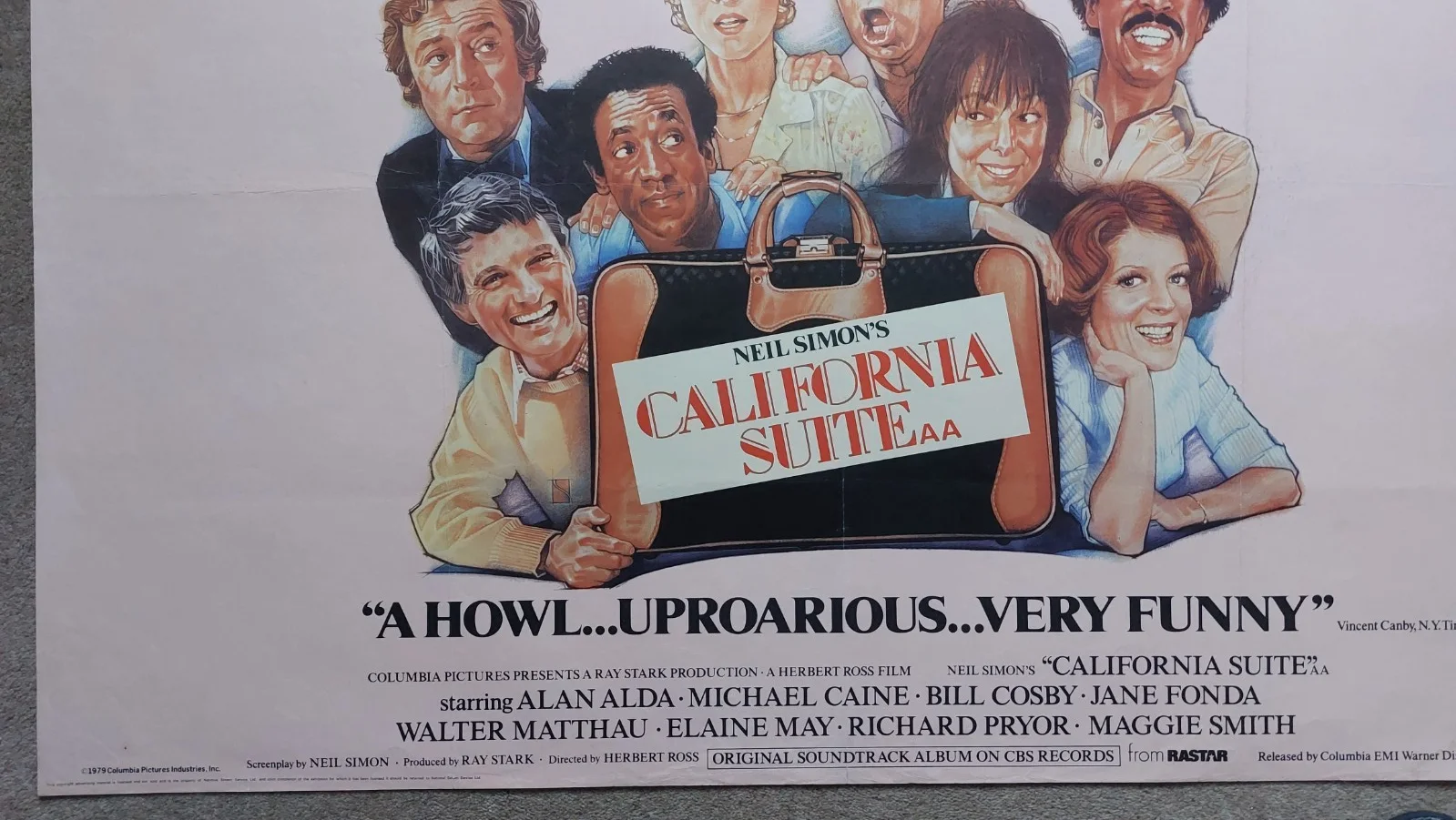 California Suite Original UK Quad Poster, image 3