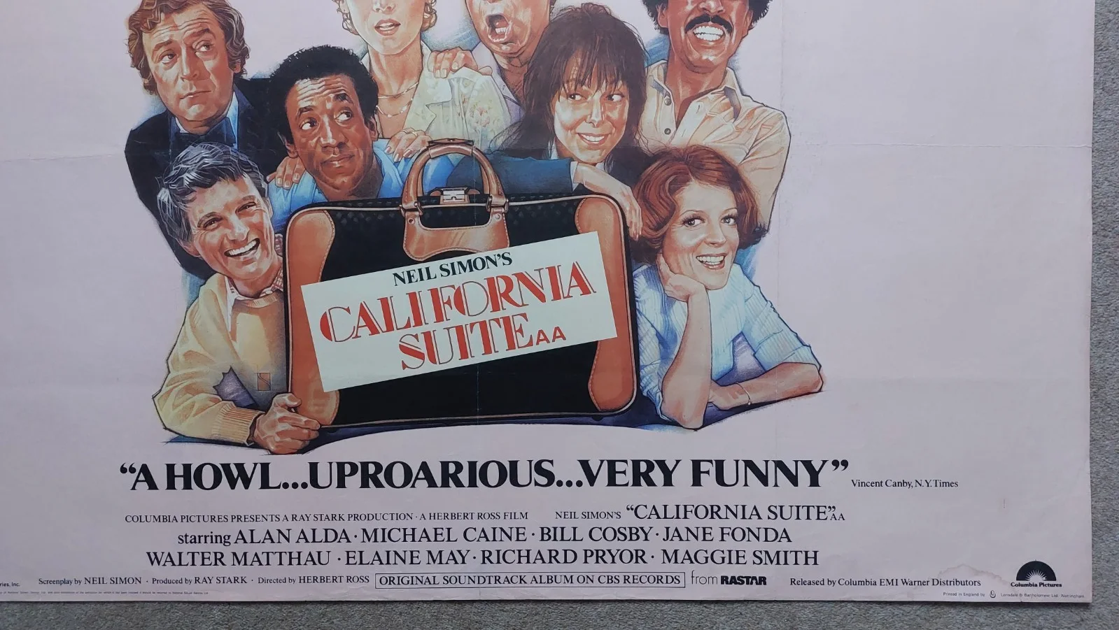 California Suite Original UK Quad Poster, image 4