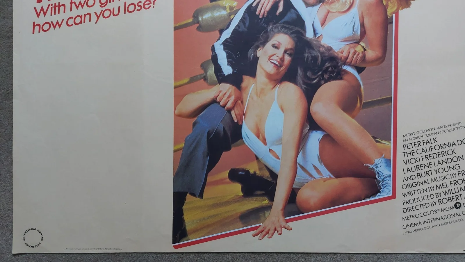 The Californian Dolls Original UK Quad Poster, изображение 3