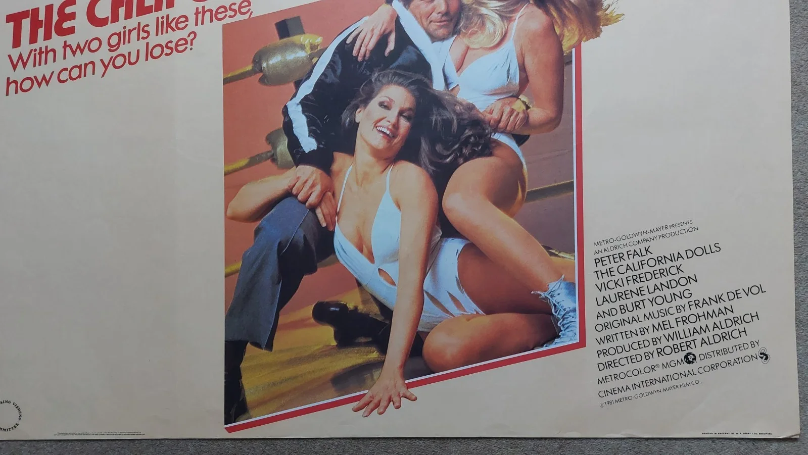 The Californian Dolls Original UK Quad Poster, изображение 4
