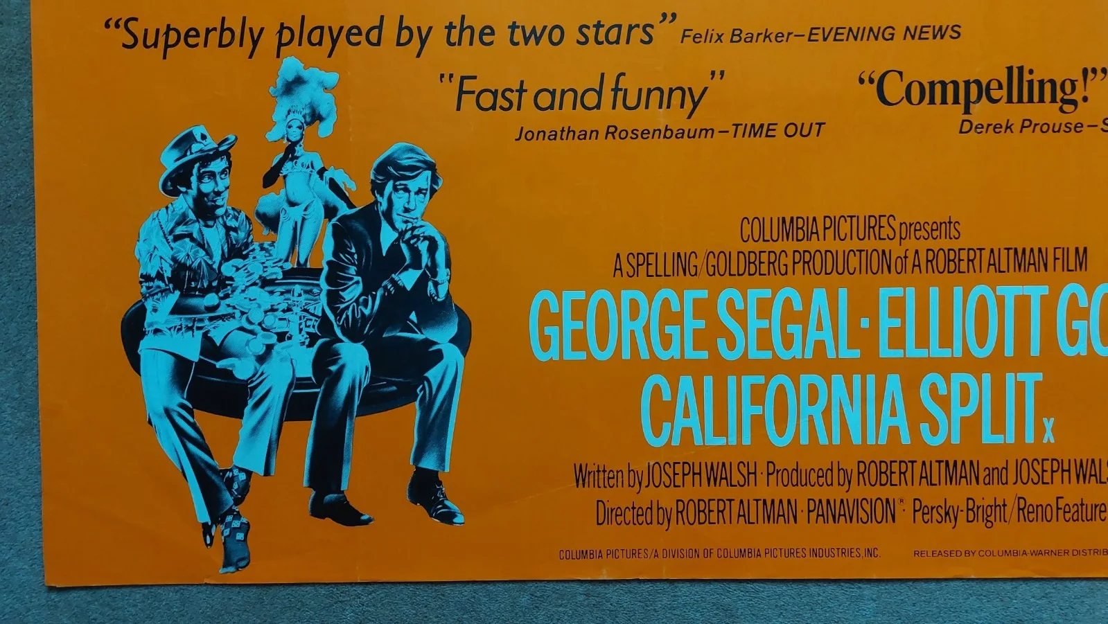 California Split Original UK Quad Poster, image 3