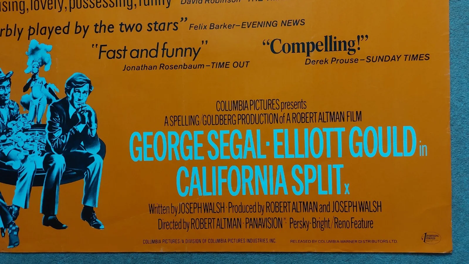California Split Original UK Quad Poster, image 4