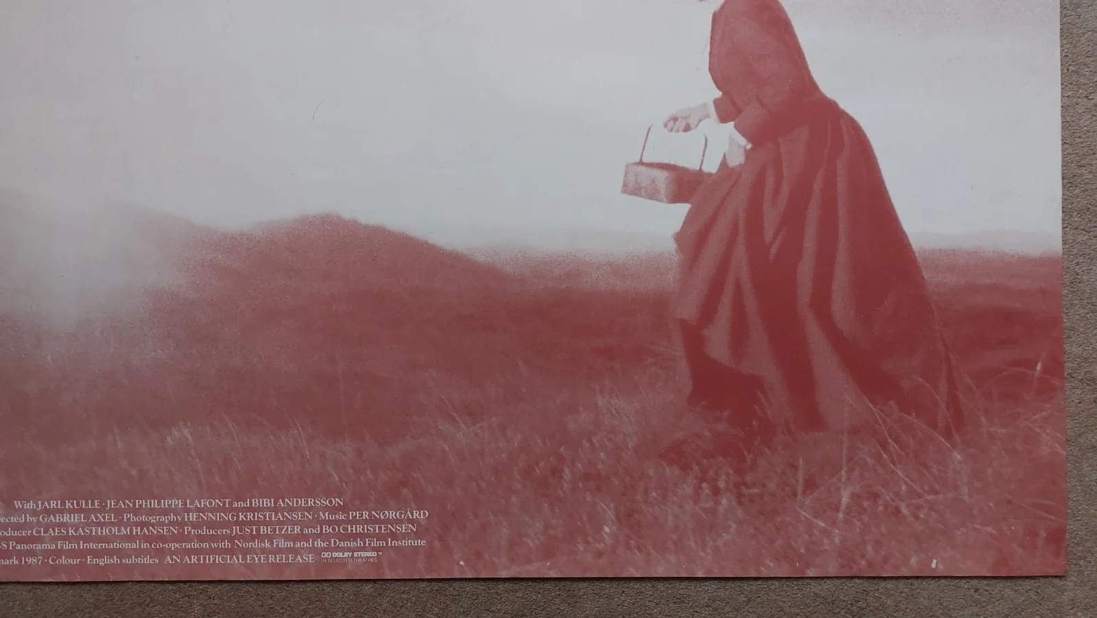 Babette's Feast Original UK Quad Poster, image 4