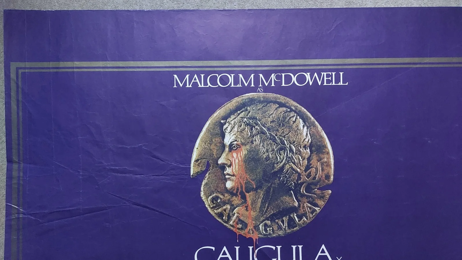 Caligula Original UK Quad Poster, image 2