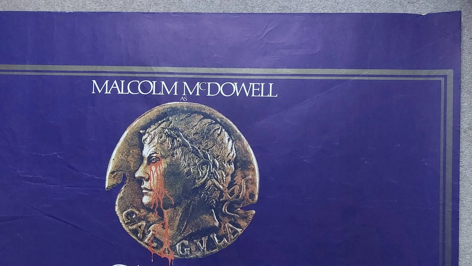 Caligula Original UK Quad Poster, image 5