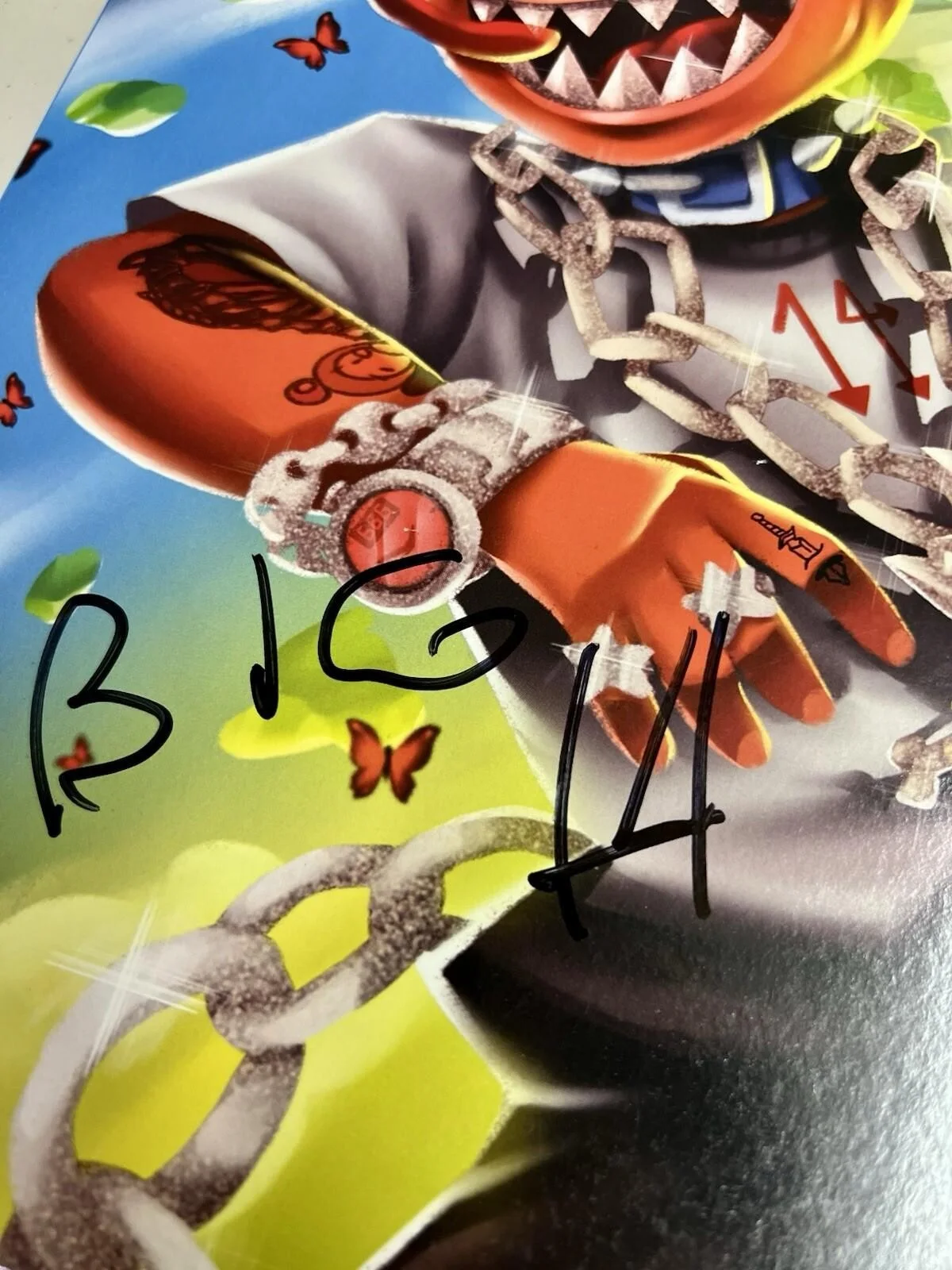TRIPPIE REDD SIGNED “A LOVE LETTER TO YOU 3” VINYL JUICE WRLD AUTOGRAPH, изображение 2