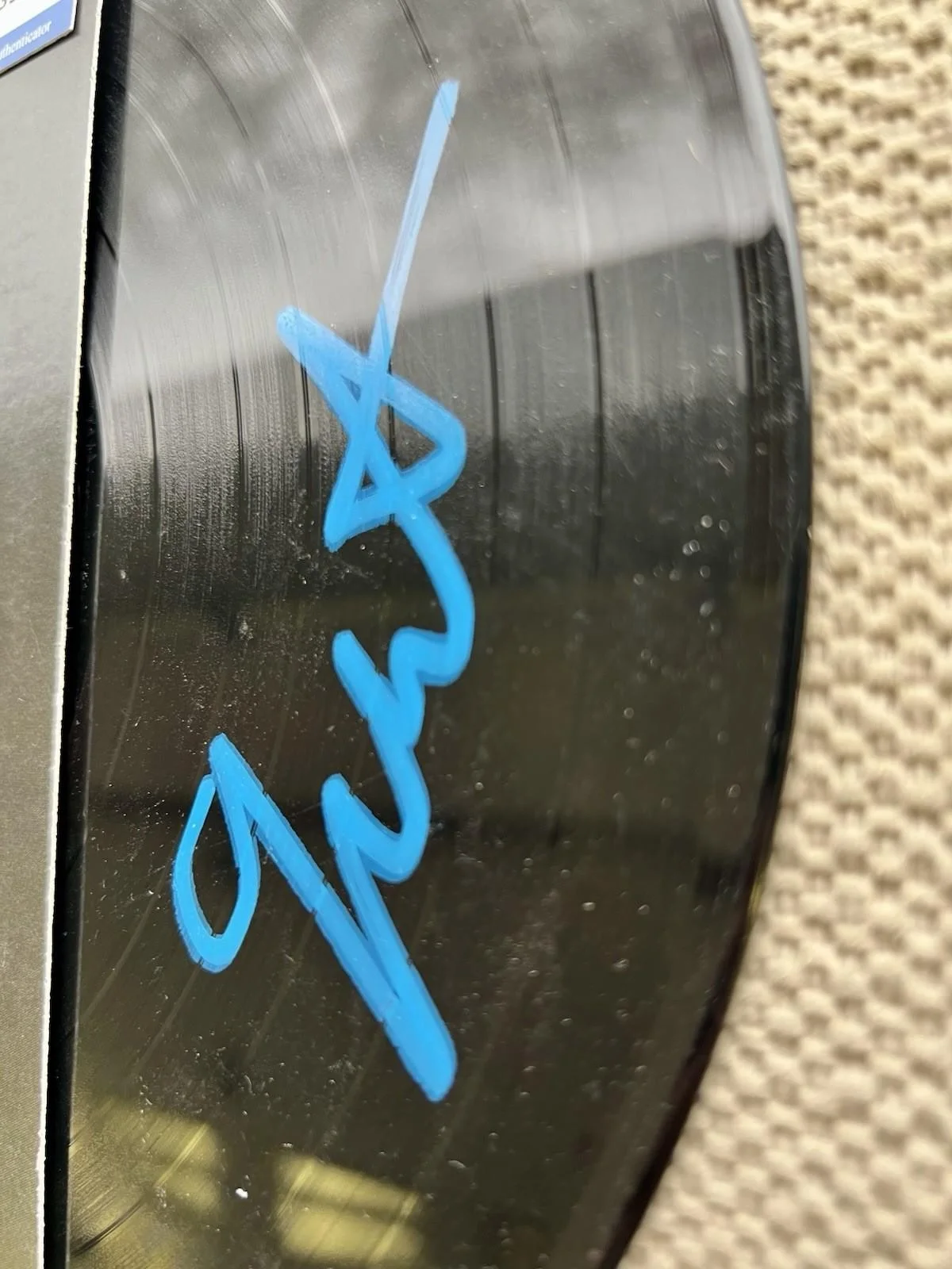 GUNNA SIGNED “DRIP HARDER” VINYL & RECORD LIL BABY THUG - ACOA COA + PROOF, изображение 4