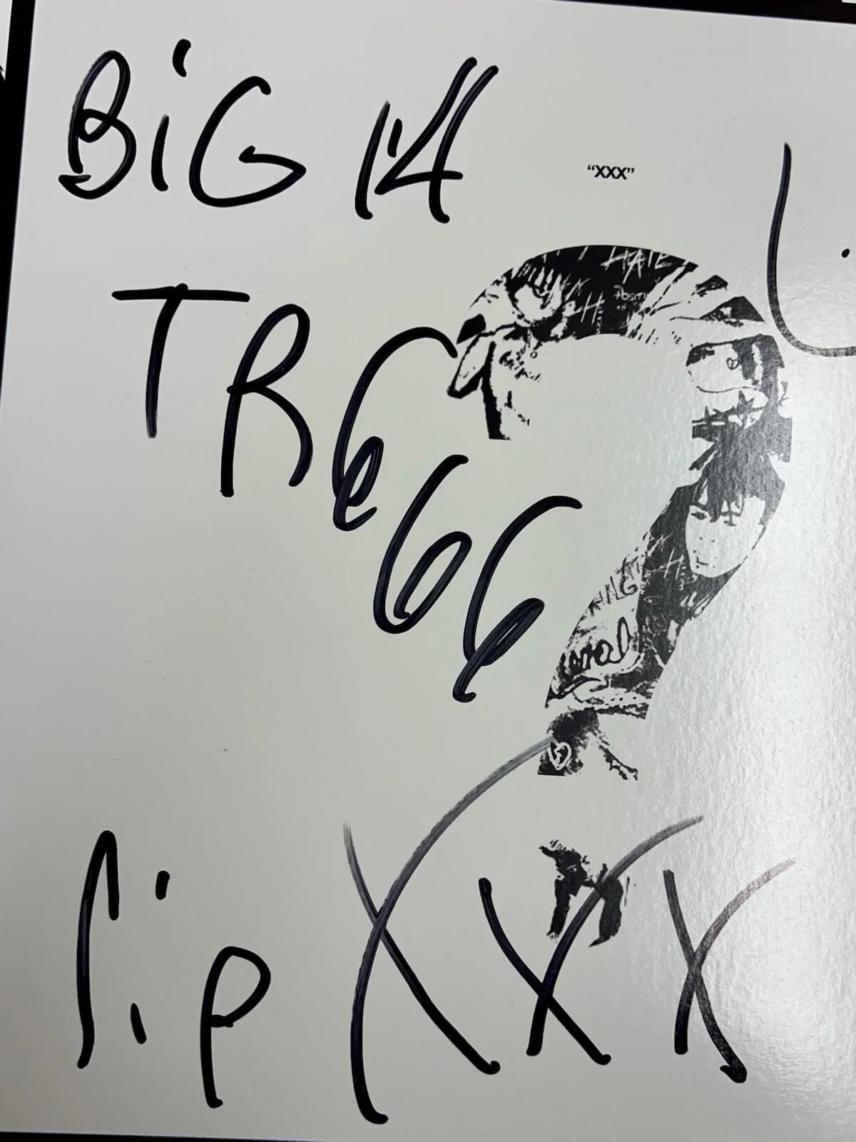 TRIPPIE REDD SIGNED ? VINYL JSA COA ALBUM RIP XXXTENTACION JUICE WRLD AUTOGRAPH, изображение 3
