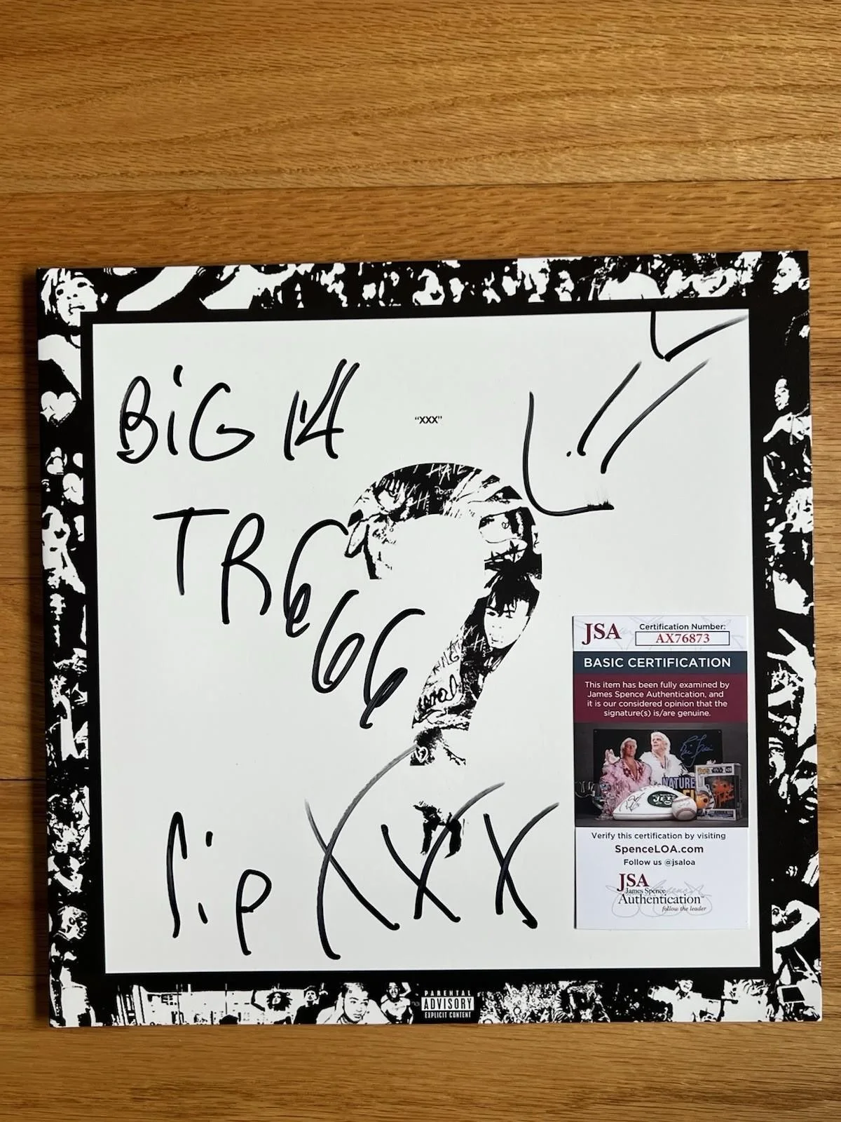 TRIPPIE REDD SIGNED ? VINYL JSA COA ALBUM RIP XXXTENTACION JUICE WRLD AUTOGRAPH, изображение 5