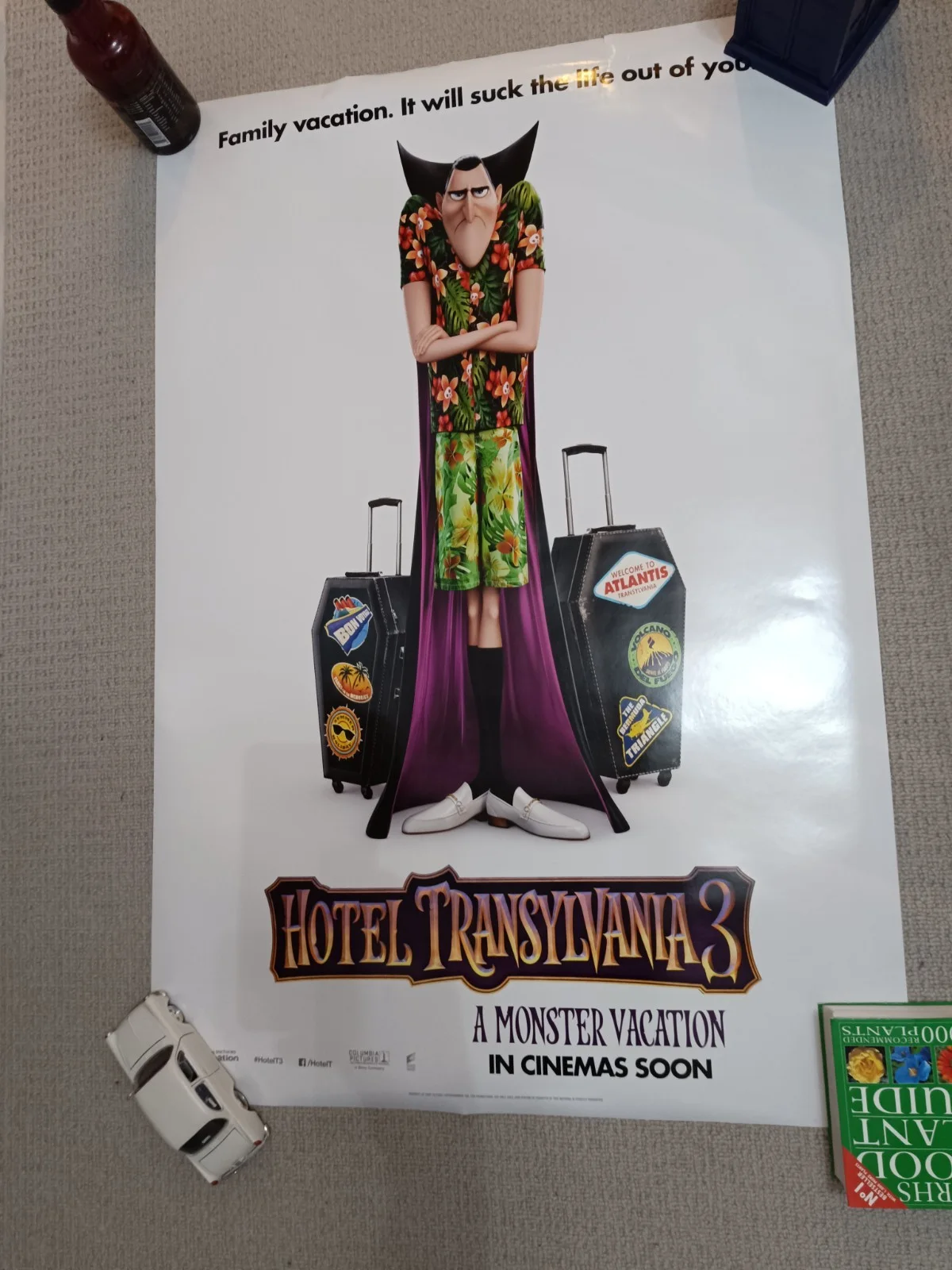 Hotel Transylvania, ~ Original UK Quad Cinema Poster ~ Landscape 40" x 30", изображение 2