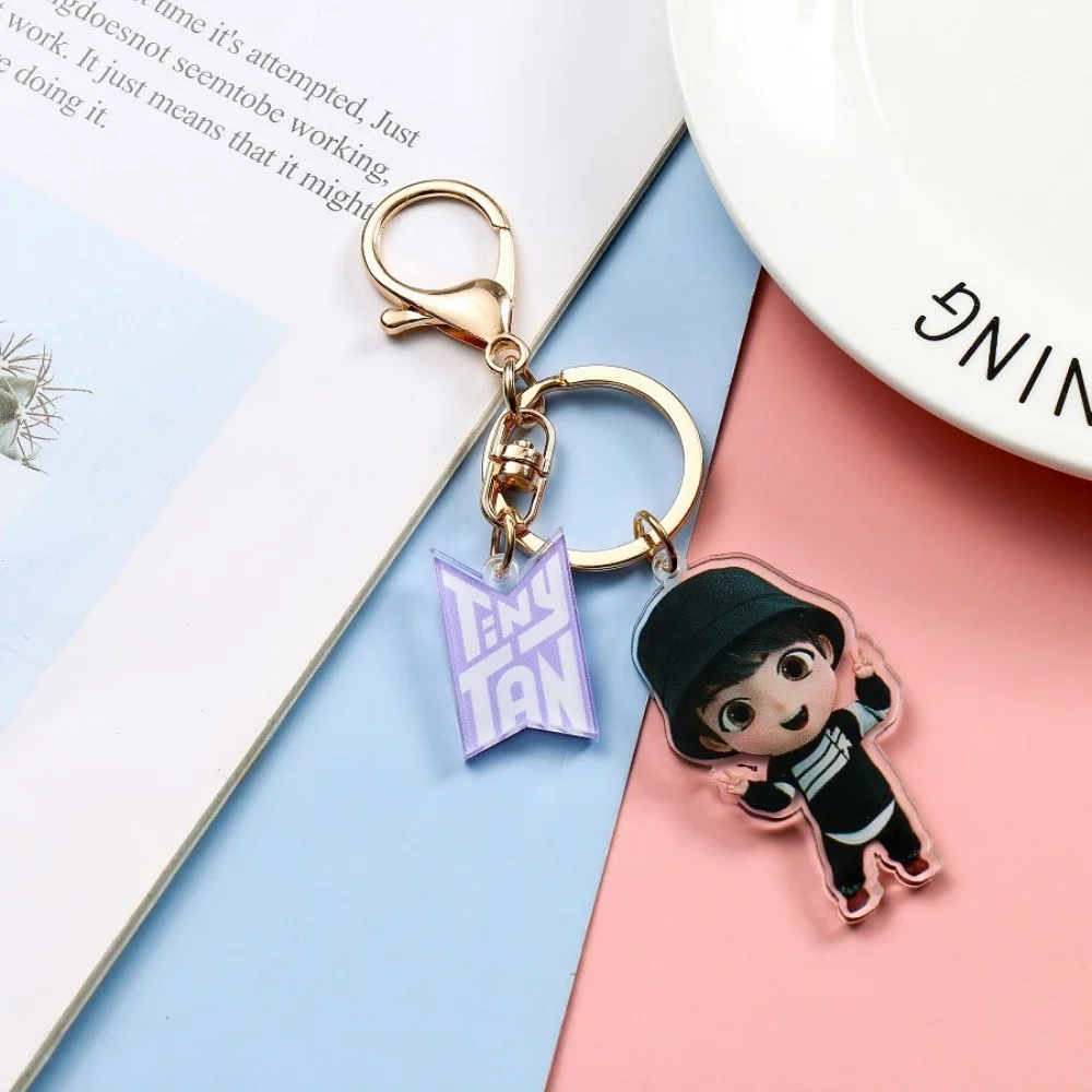 BTS Tinytan Arcylic Keychain of JK /Jungkook. Mic Drop Era, изображение 2