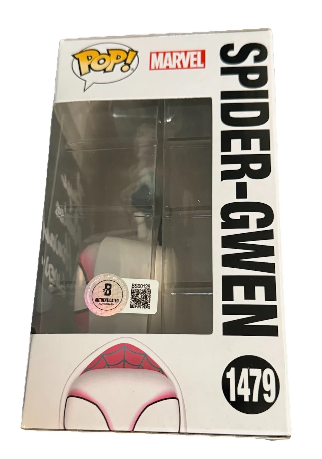 BRYCE DALLAS HOWARD signed (Spider Man) Gwen Funko Pop #1479 BECKETT BAS BS60128, image 2