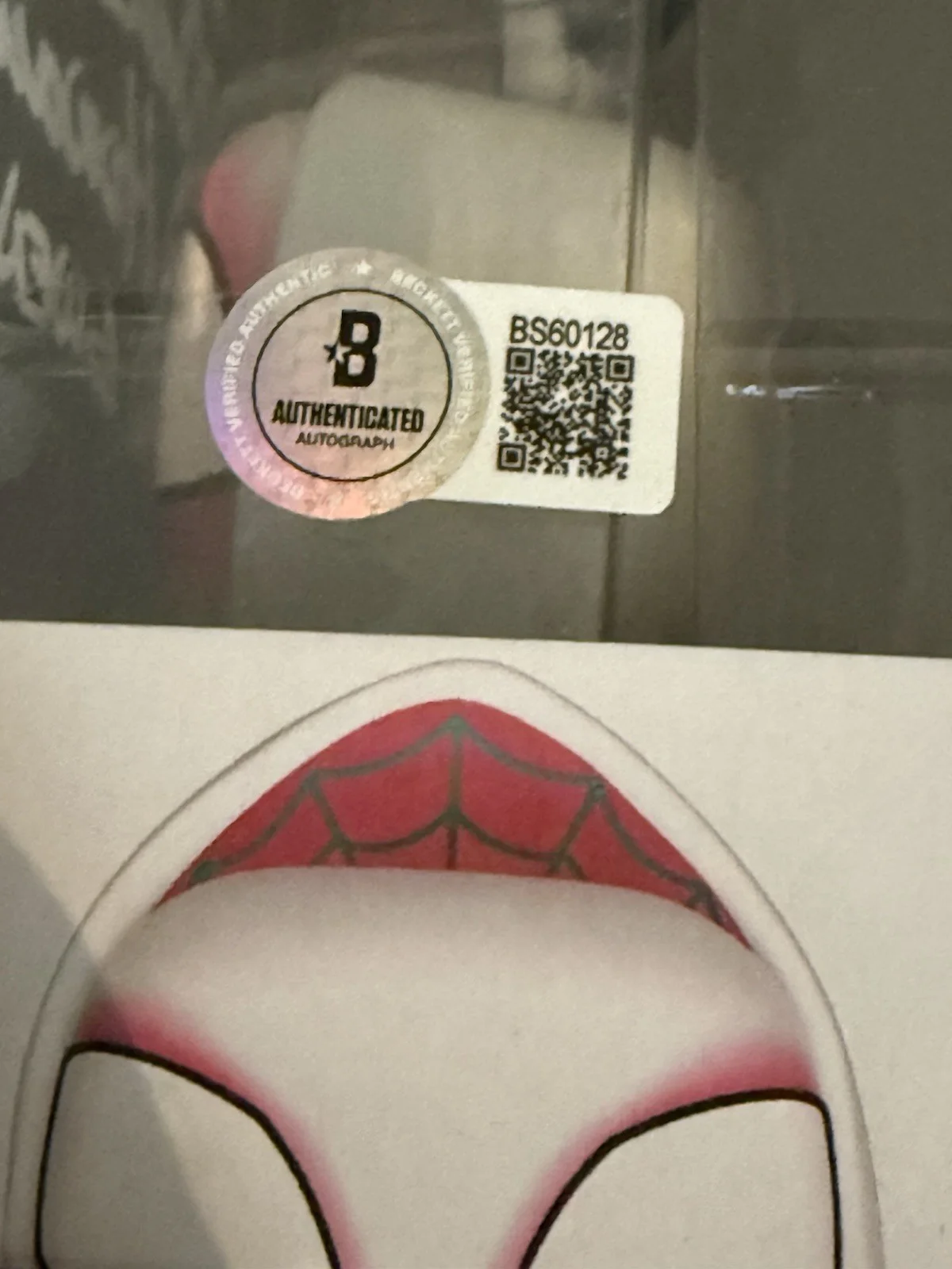 BRYCE DALLAS HOWARD signed (Spider Man) Gwen Funko Pop #1479 BECKETT BAS BS60128, image 3