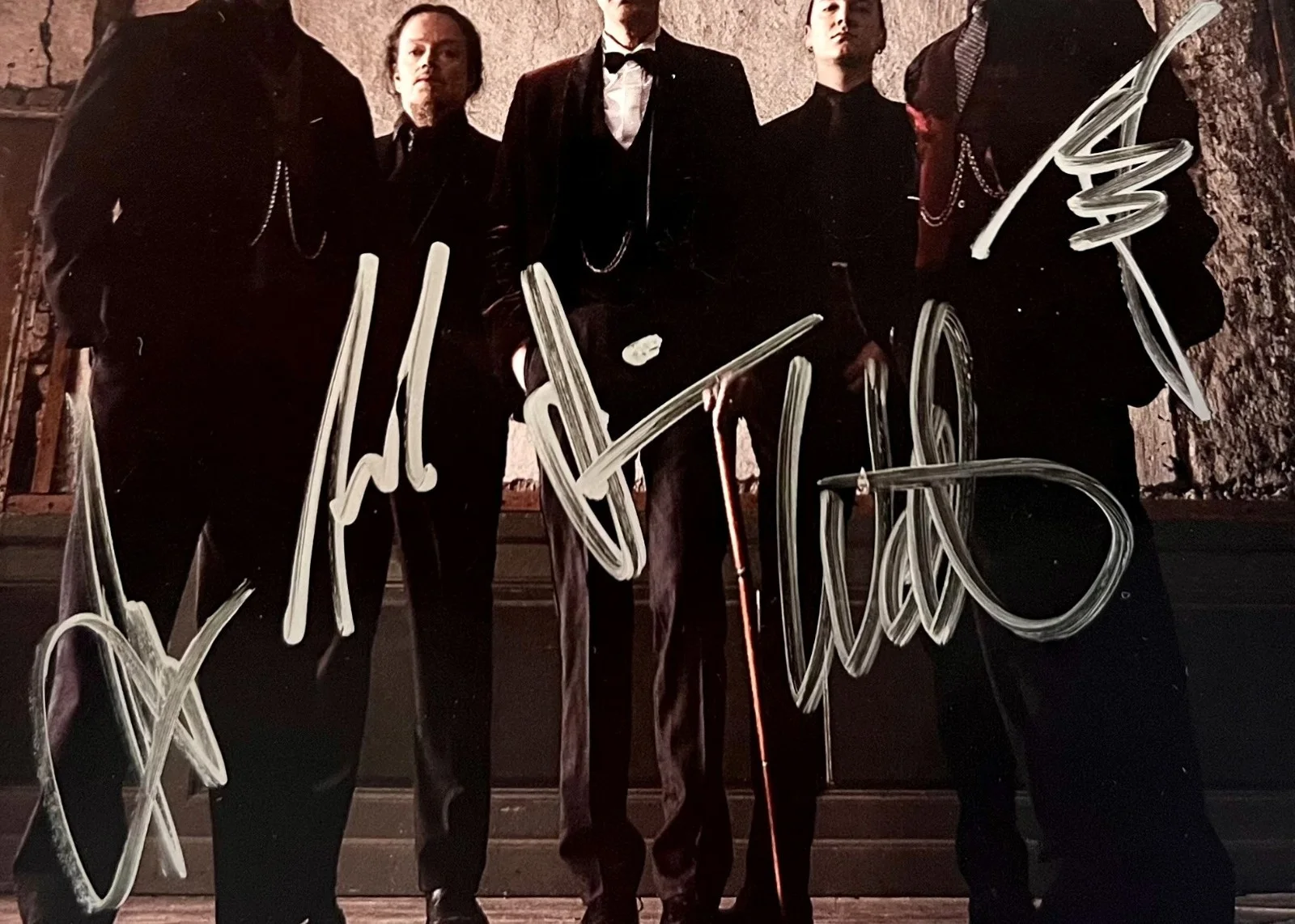 OPETH The Last Will And Testament Ltd Ed Signed By All 5 Members RARE Litho Card, изображение 3