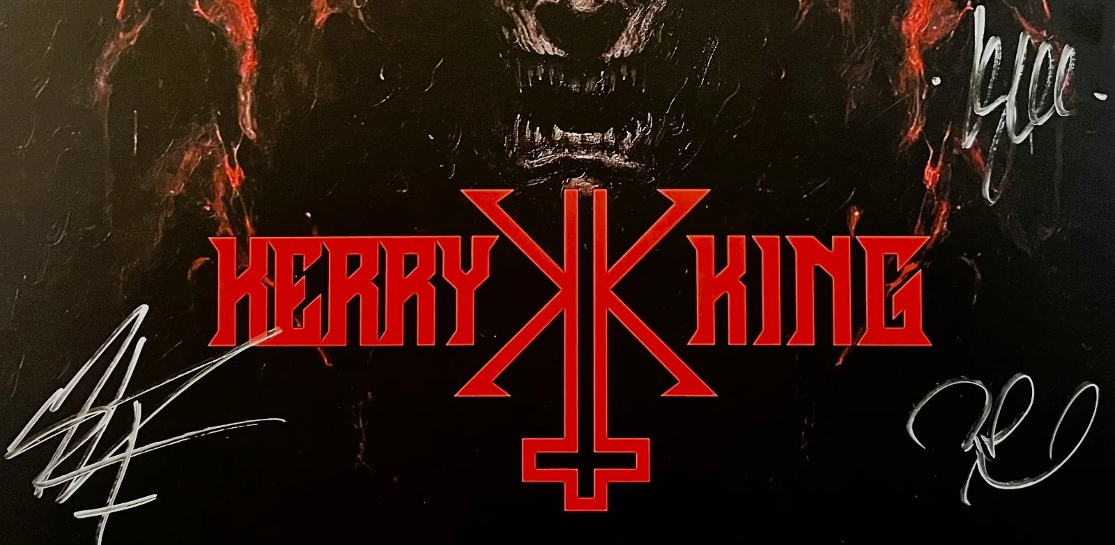 KERRY KING From Hell I Rise Signed By All 5 New RARE Lithograph Poster! SLAYER, изображение 3