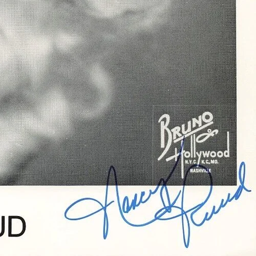 Nancy Rudd 1970s Autographed Press Photo Country Music Hand Signed *P75b, изображение 2