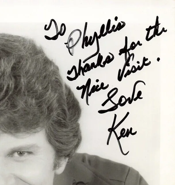Ken Sheldon 1970s Autographed Press Photo Country Music Hand Signed *P75c, изображение 2