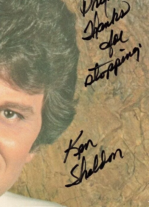 Ken Sheldon 1970s Autographed Press Photo BMA Records Hand Signed Country *P75c, изображение 2