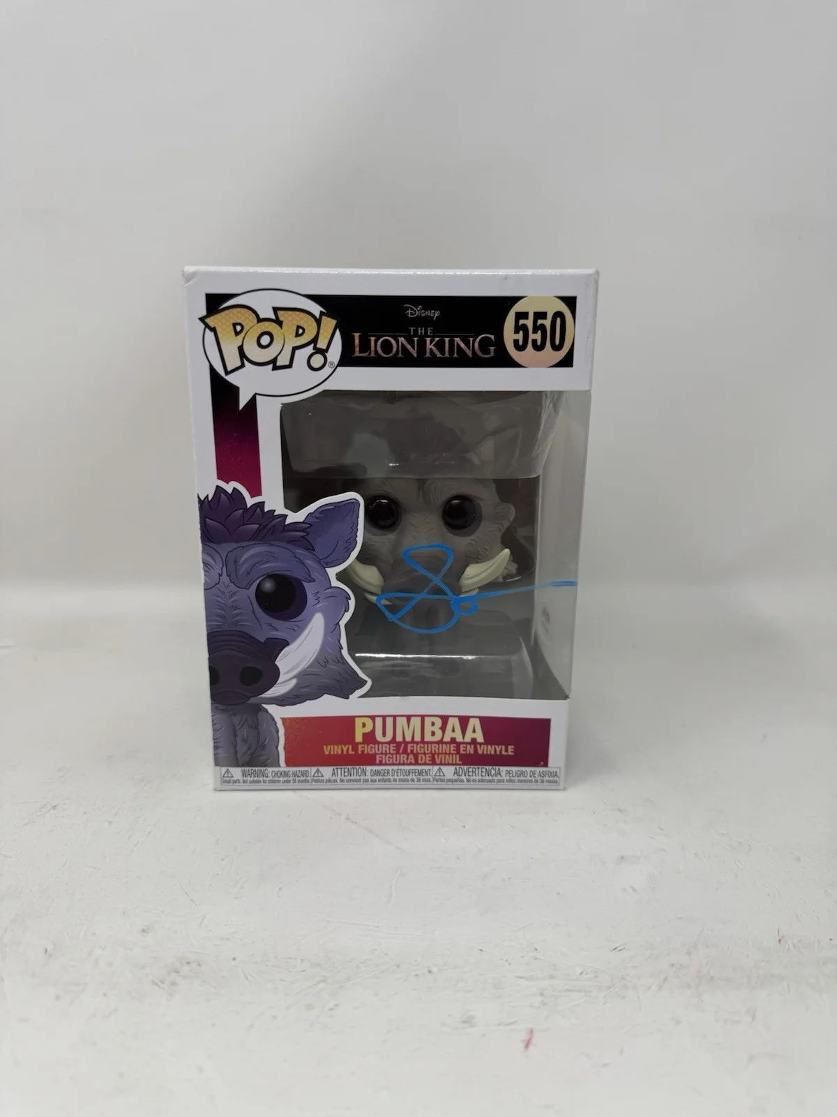 Seth Rogen — SETH ROGEN SIGNED AUTOGRAPH PUMBAA FUNKO POP THE LION KING PSA/DNA COA DISNEY