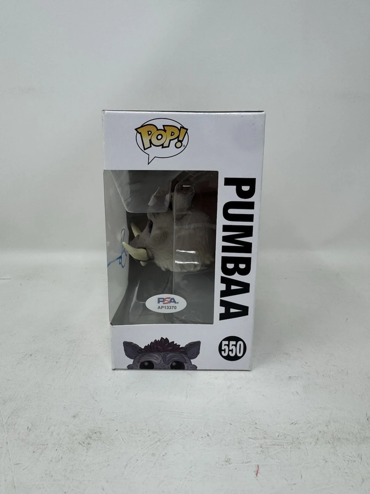 Seth Rogen — SETH ROGEN SIGNED AUTOGRAPH PUMBAA FUNKO POP THE LION KING PSA/DNA COA DISNEY, image 2