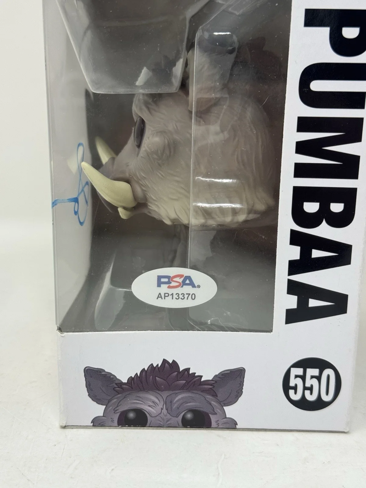 Seth Rogen — SETH ROGEN SIGNED AUTOGRAPH PUMBAA FUNKO POP THE LION KING PSA/DNA COA DISNEY, image 3