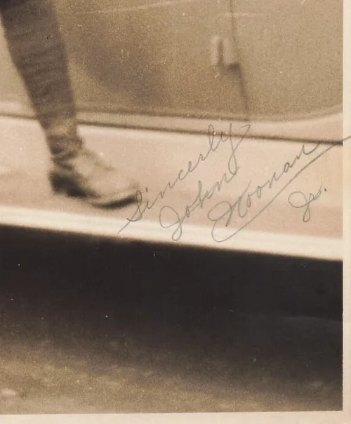 John Noonan Jr — John Noonan Jr 1920s Photo Movie Original Autograph Army Uniform Auto *P184a, изображение 2