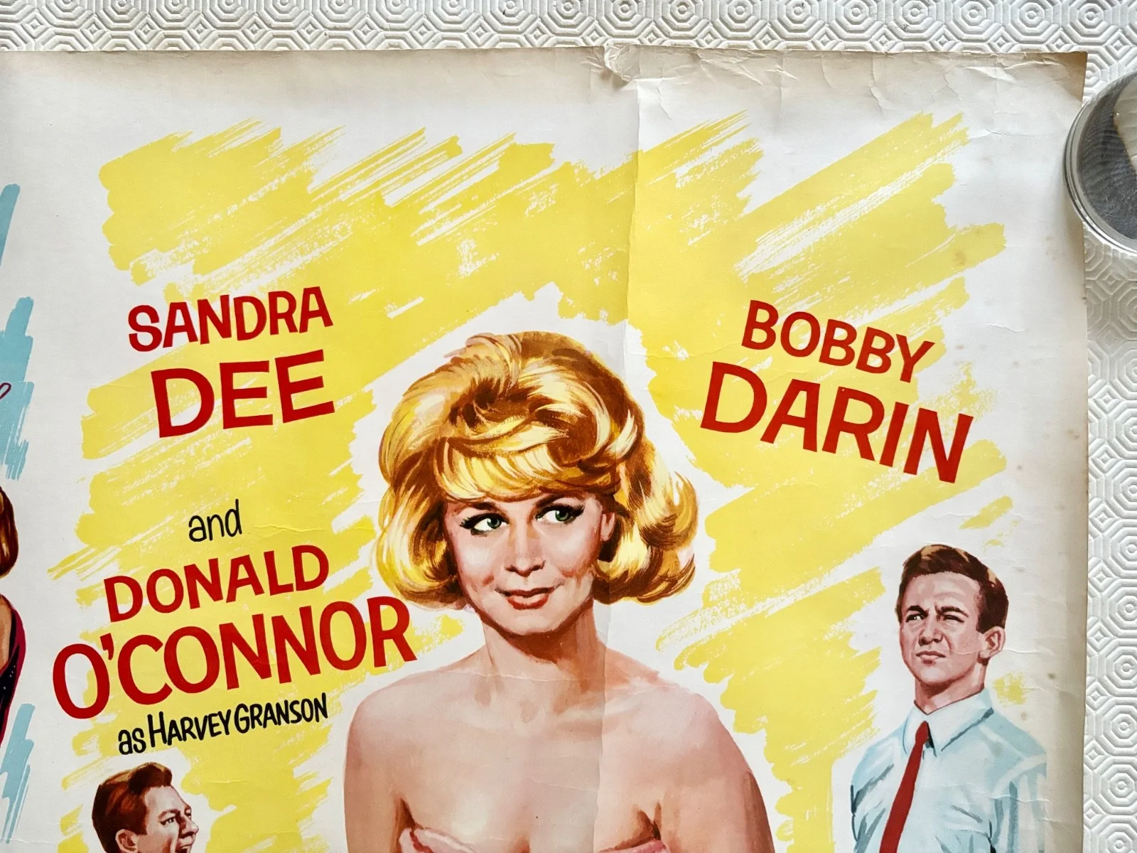 The Art of Love That Funny Feeling Original 1965 Double Bill Quad Poster, изображение 4