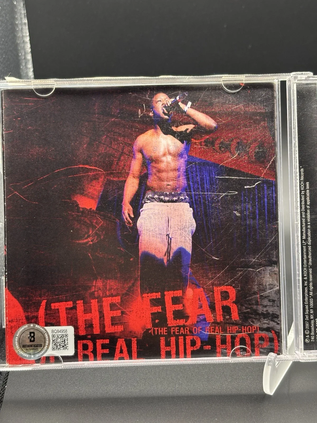 Keith Murray Autographed Rap-Murr-Phobia CD Album – Beckett Certified, изображение 4