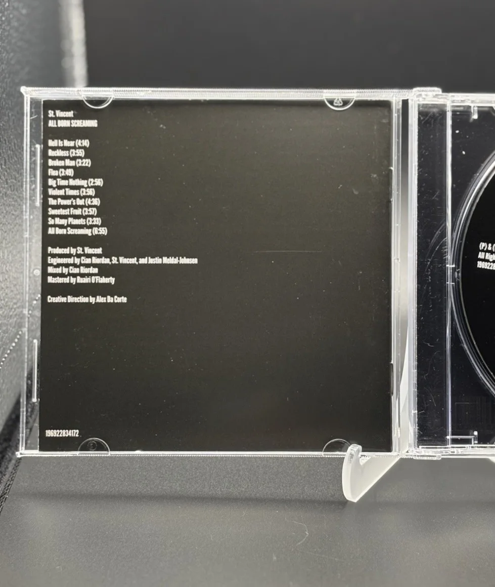 St. Vincent Autographed All Born Screaming CD Album – JSA Certified, image 5