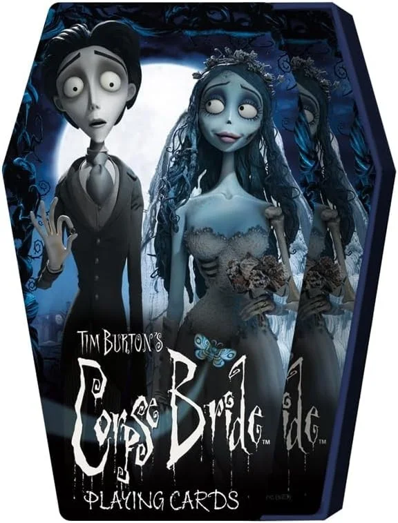 Corpse Bride set of 52 coffin shaped playing cards (+jokers), image 2