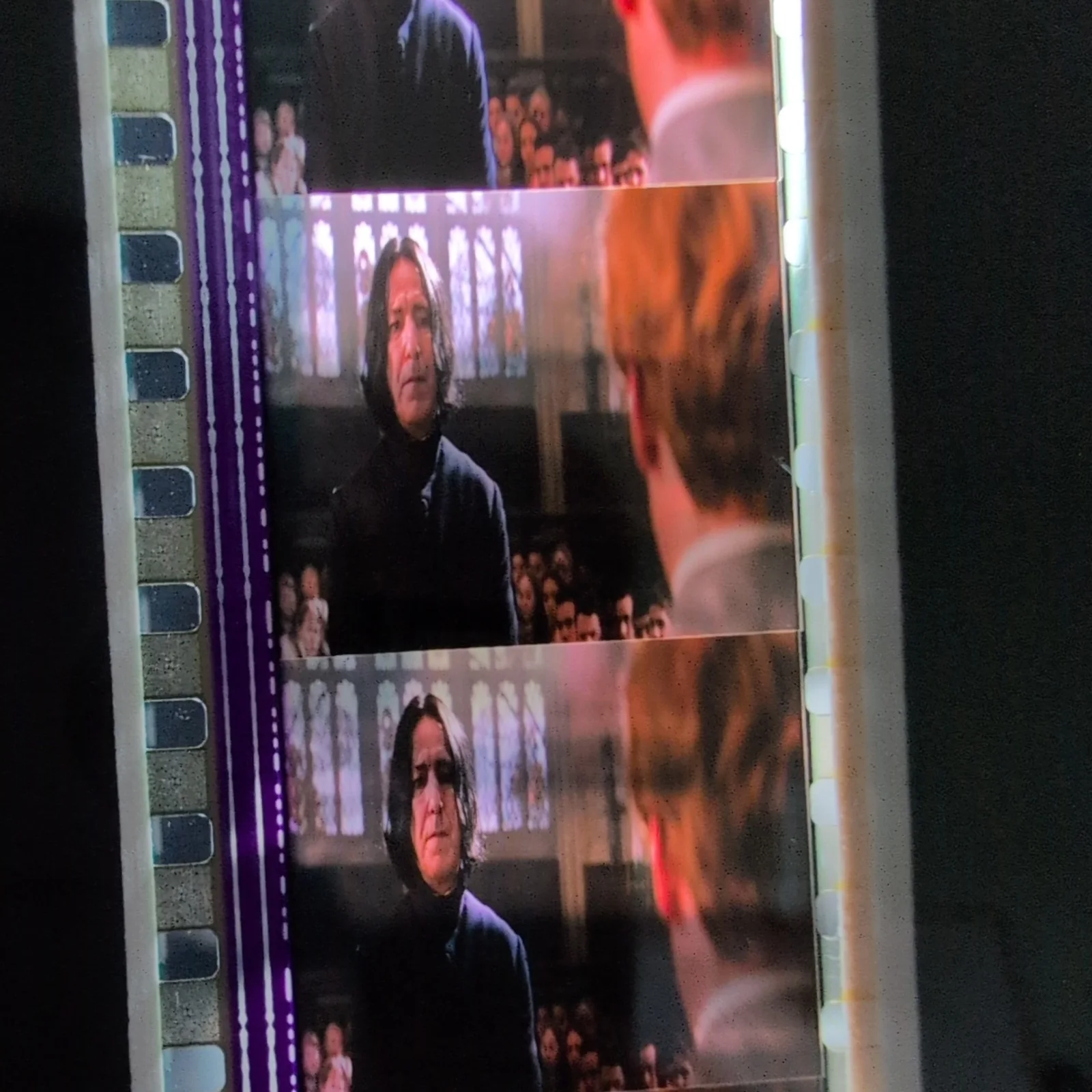 Harry Potter Chamber of Secrets Original Alan Rickman 35mm Film Cell 52/1000 COA, изображение 3