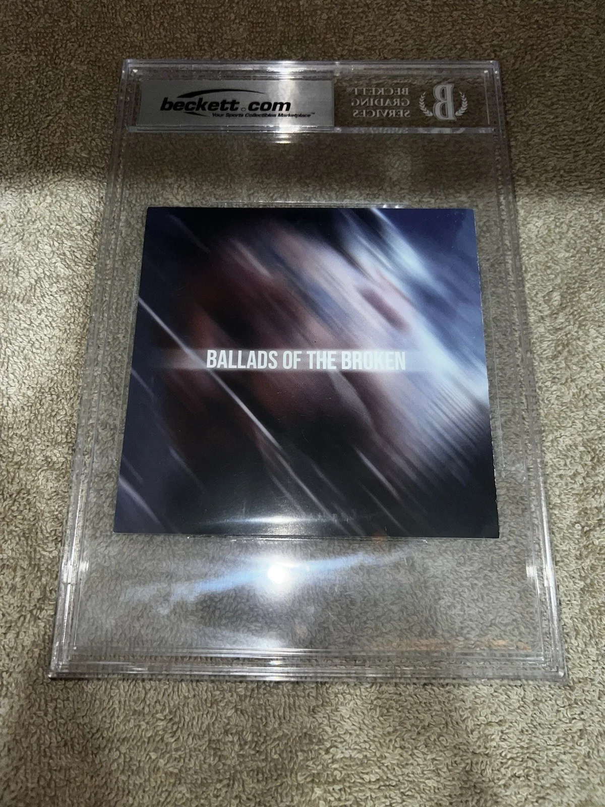 Jelly Roll Signed Ballads Of The Broken CD Booklet Country Music Star Beckett, изображение 2