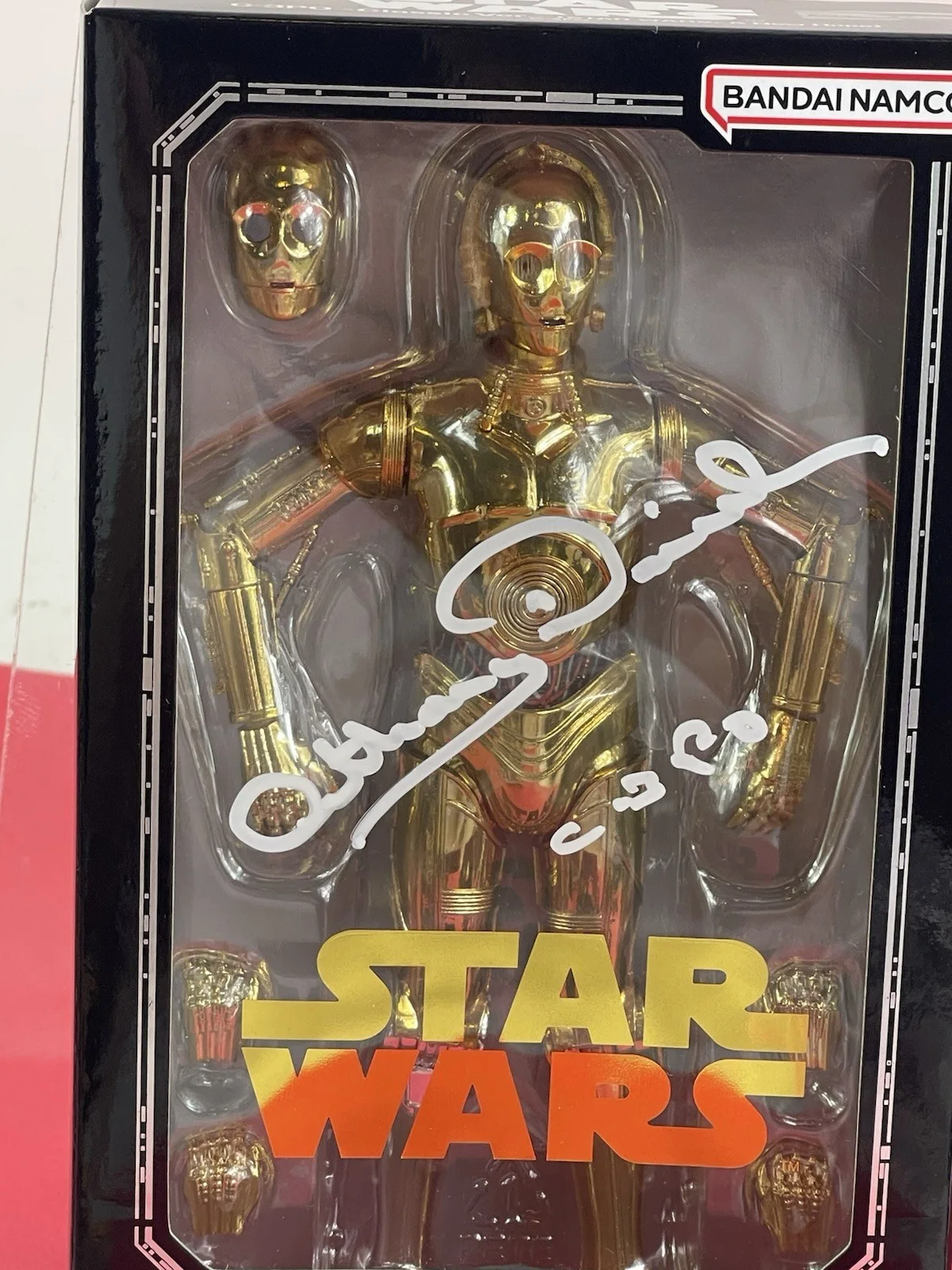 Anthony Daniels — S.H. Figuarts C-3PO Star Wars BANDAI from Japan Signed By Anthony Daniels JSA, изображение 2